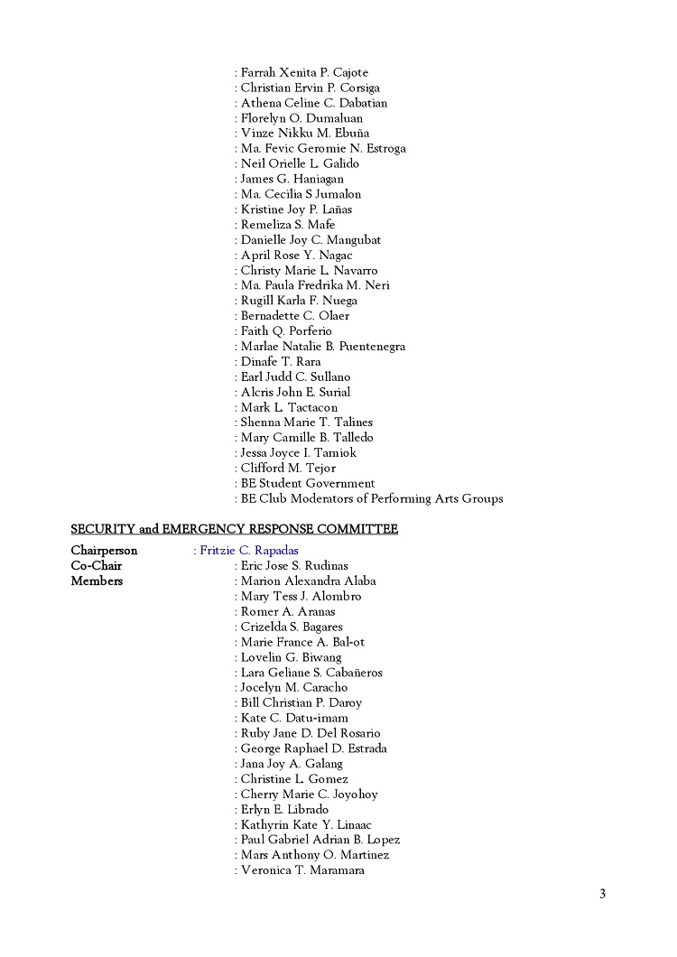 09052025.Web.MemoU U2526 058a 20250903 JAM 2025 COMMITTEES Sep2025 page 0003