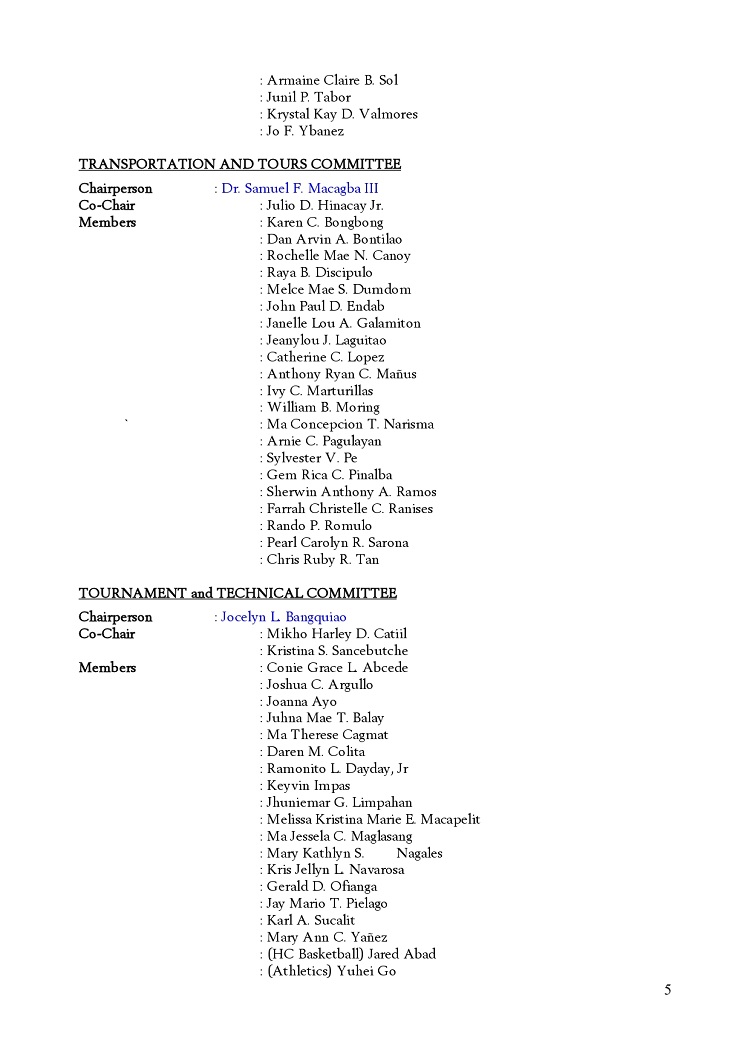 09052025.Web.MemoU U2526 058a 20250903 JAM 2025 COMMITTEES Sep2025 page 0005