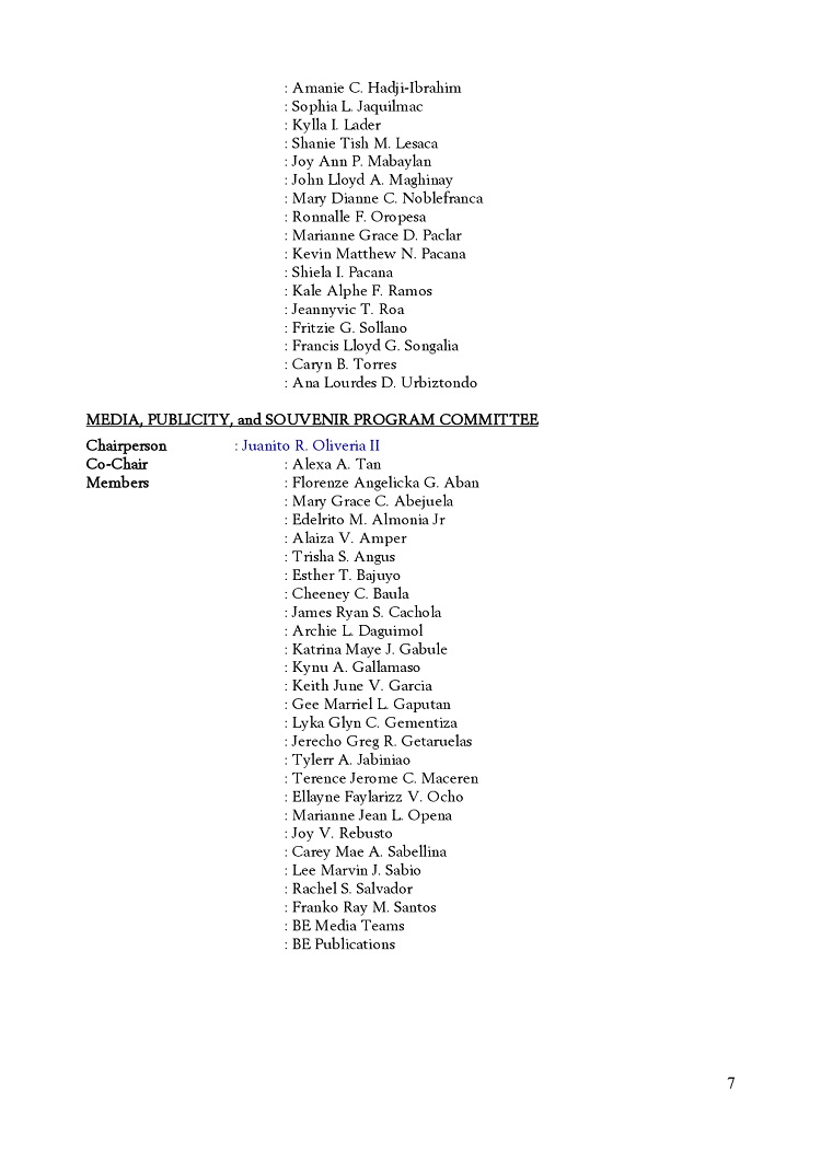 09052025.Web.MemoU U2526 058a 20250903 JAM 2025 COMMITTEES Sep2025 page 0007