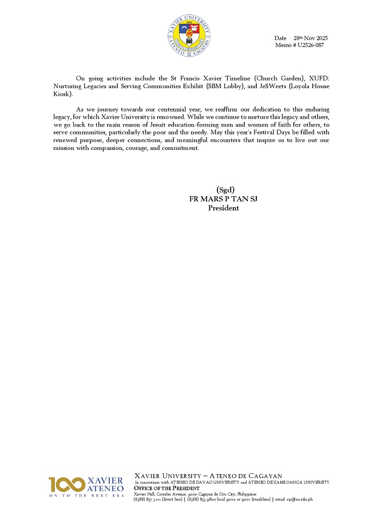 11282025.Web.MemoU U2526 087 20251128 XUFD2025 page 0002