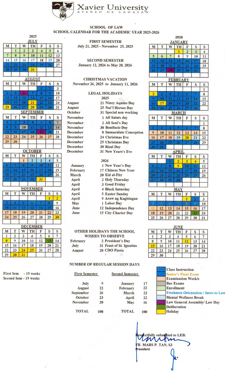 06112025.Web 2025 2026 Law Academic Calendar APPROVED Clear Version