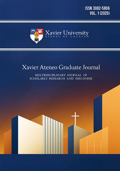 09122025.Web Xavier Ateneo Graduate Journal Volume 1 2025 page 0001