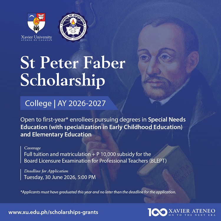 03252026.Web St Peter Faber Scholarship