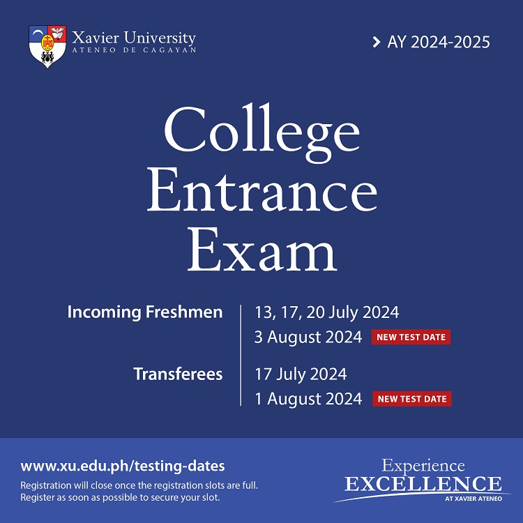 07242024.Web XU Entrance Examination