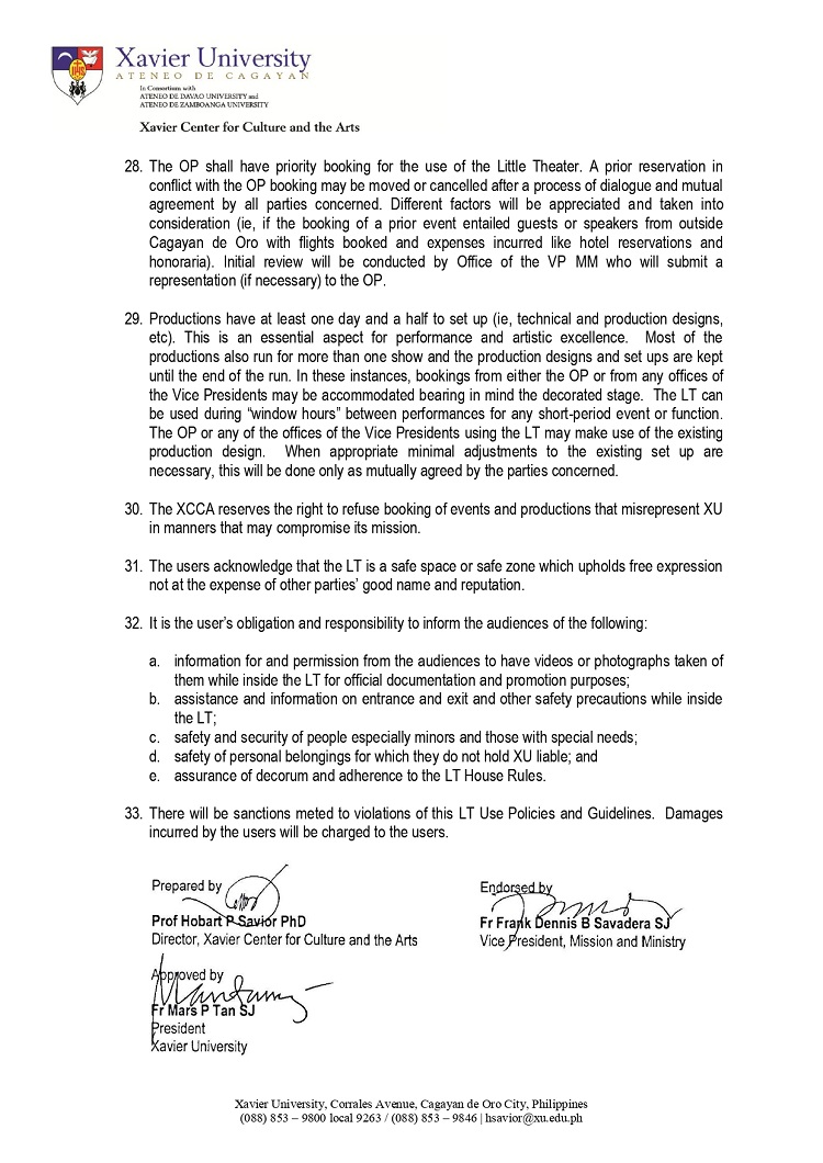 07182024.Web Approved Little Theater Use Policies and Guidelines page 0004