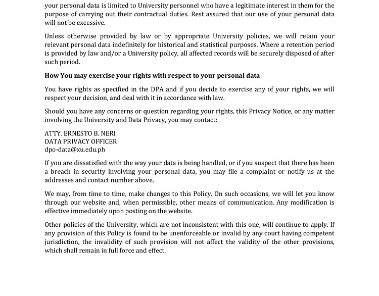 04112025.Web 3.XAVIER ATENEO PRIVACY POLICY FOR APPLICANTSSTUDENTS AND ALUMNI 5