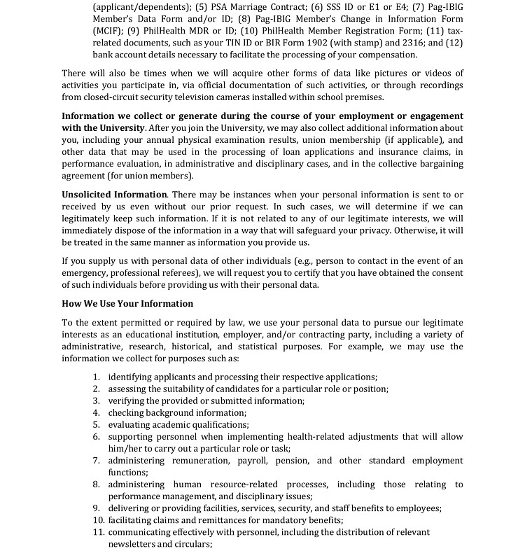 04112025.Web 4.XAVIER ATENEO PRIVACY POLICY FOR UNIVERSITY EMPLOYEES 2