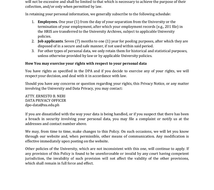 04112025.Web 4.XAVIER ATENEO PRIVACY POLICY FOR UNIVERSITY EMPLOYEES 4