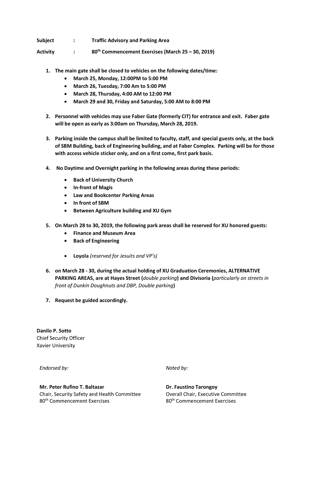 traffic advisory 1
