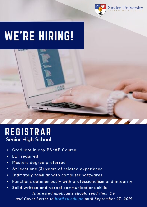 Registrar SHS 001