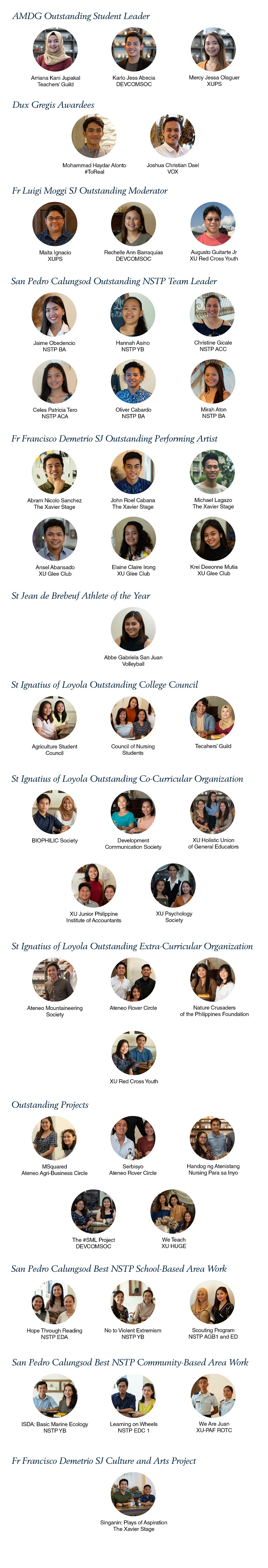 Magis Awards 2019 Finalists