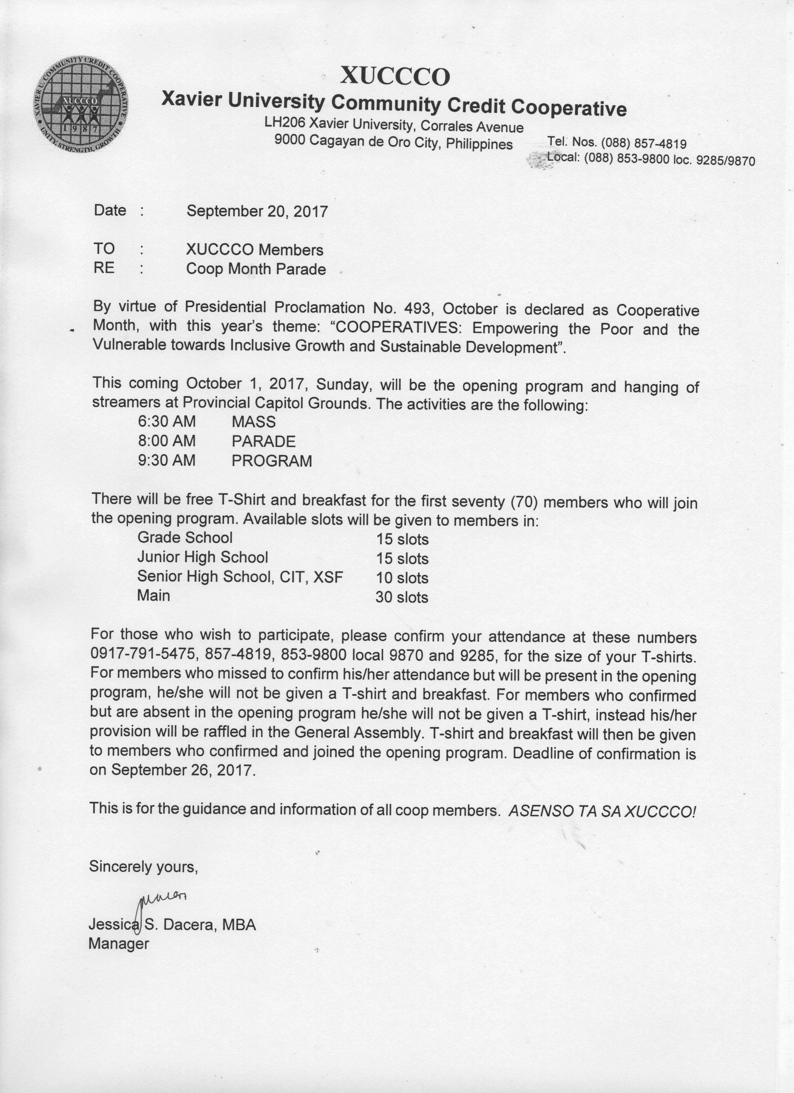 notice 2017 coop month parade 001