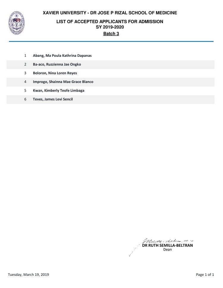 Screening Result Batch 3 Accepted 1