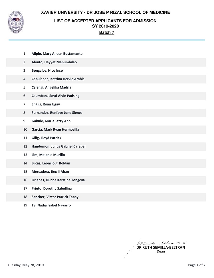 Screening Result Batch 7 Accepted 1