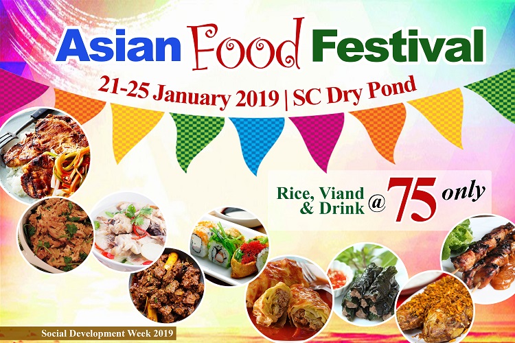 Asian Food Festival Backdrop