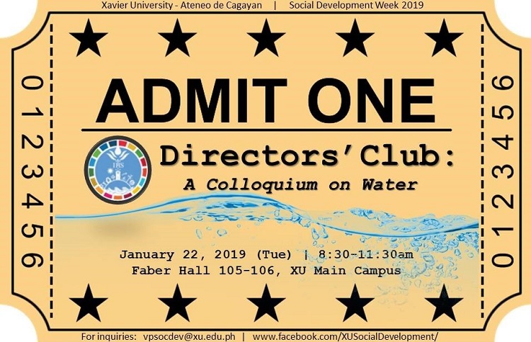 Directors Club 2019 poster